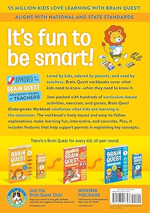 Brain Quest Workbook: Kindergarten - Revised Edition