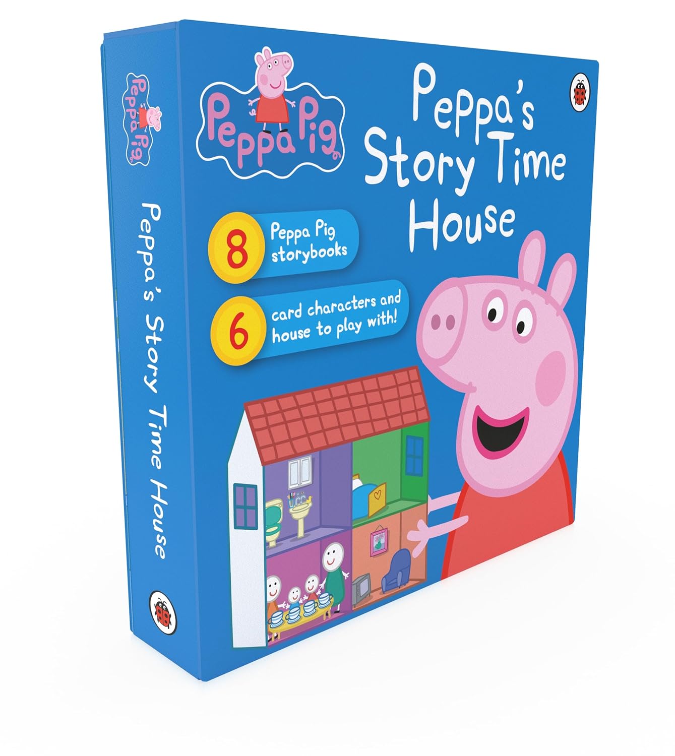 Peppa's Storytime House - Mini Boardbook - بيت حكايات بيبا - كتاب مقوى صغير