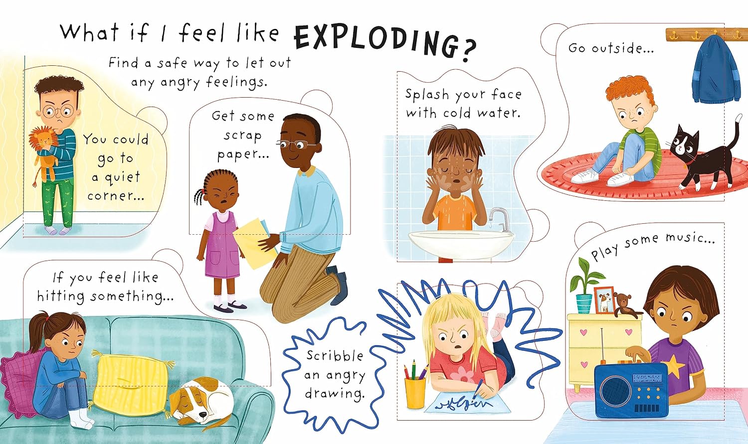 Usborne Lift The Flap: Very First Questions and Answers - Why do I (sometimes) feel angry?