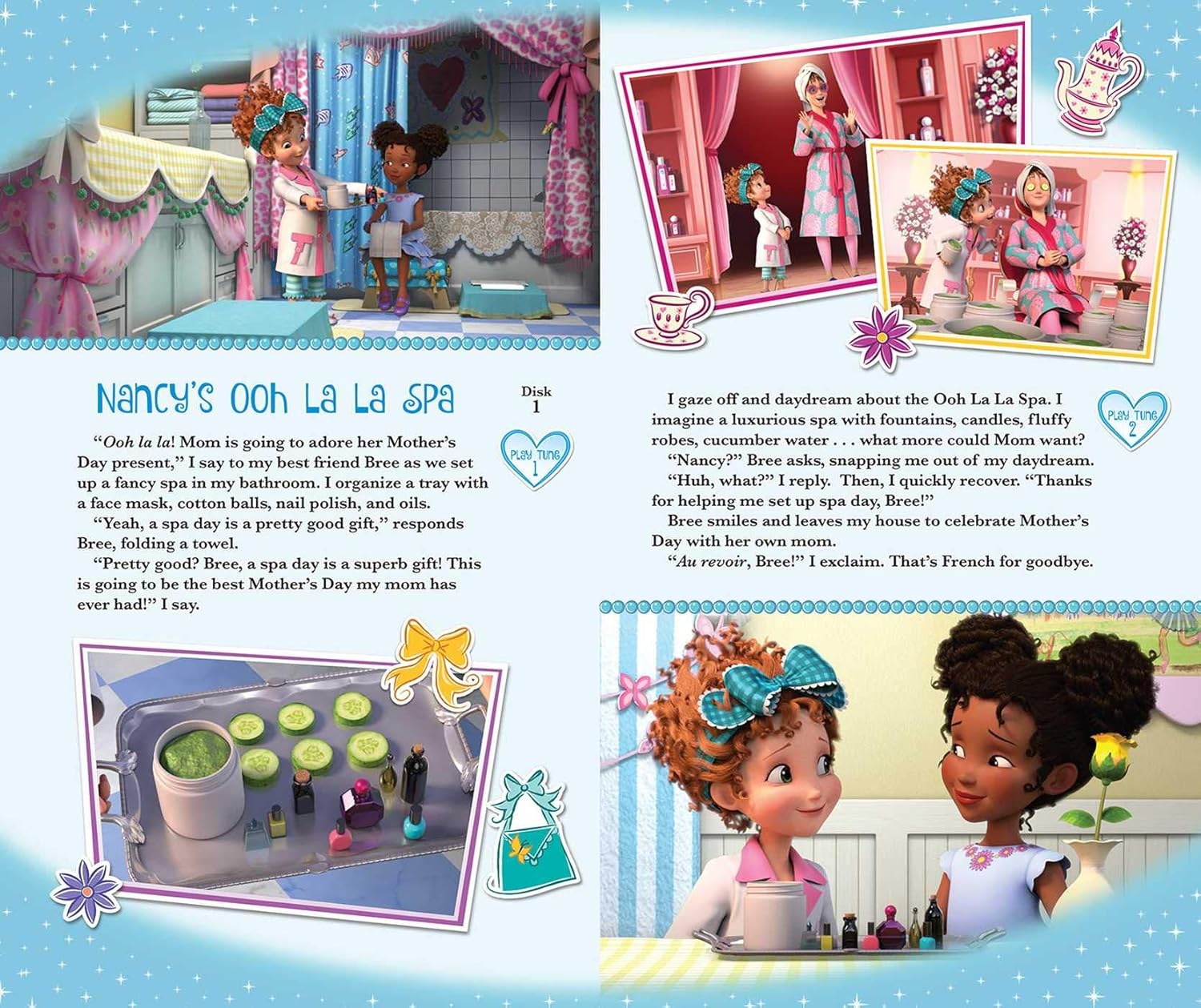 Disney Junior: Fancy Nancy Music Player (Music Player Storybook) - ديزني جونيور: مشغل موسيقى نانسي الأنيقة (كتاب قصصي مع مشغل موسيقى)