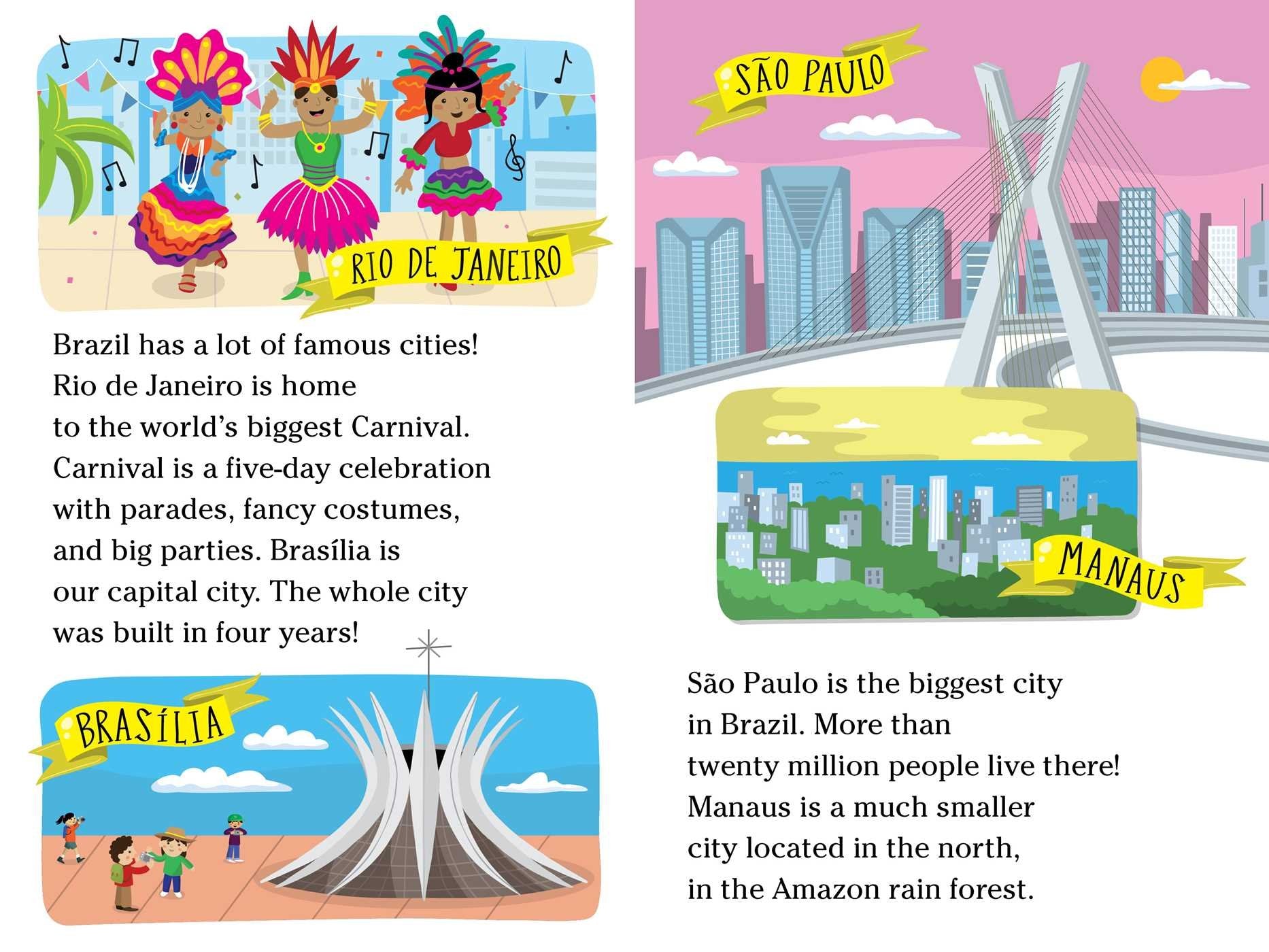 Ready To Read Level 2 - Living in Brazil - مستعد للقراءة المستوى الثاني - العيش في البرازيل