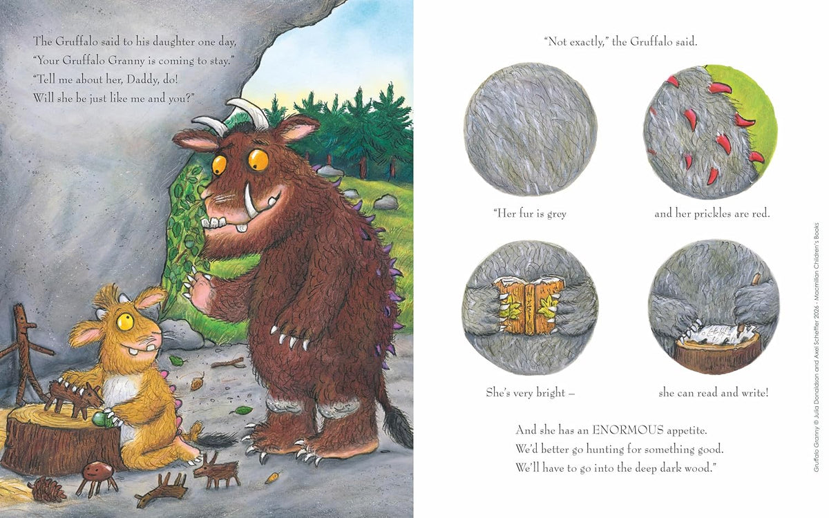 Julia Donaldson The Gruffalo: Gruffalo Granny - The brand new Gruffalo Picture Book Adventure 3 جوليا دونالدسون: غروفالو جوليا دونالدسون: غروفالو