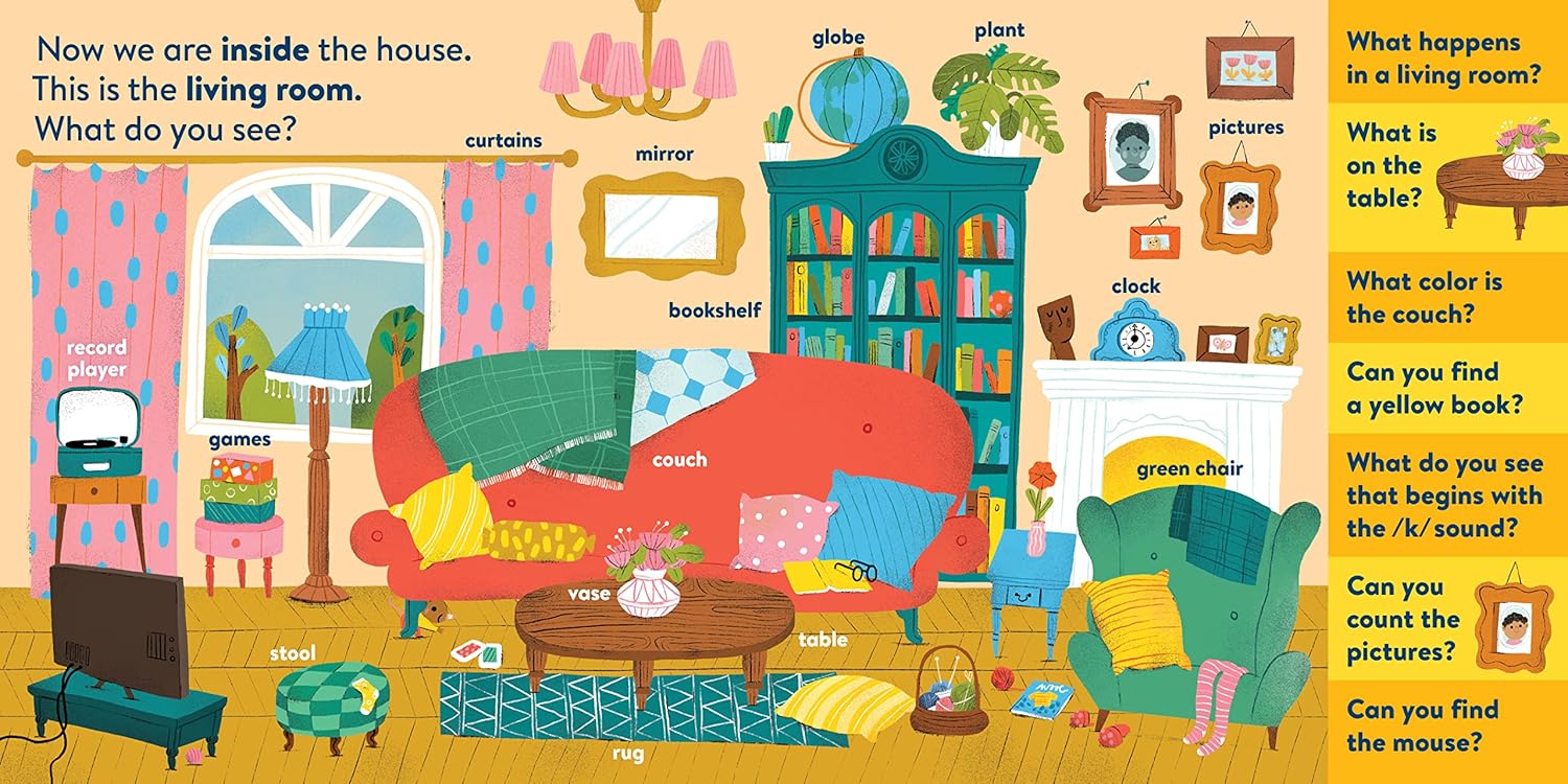 My First Brain Quest: First Words Around The World - A Question And Answer Book