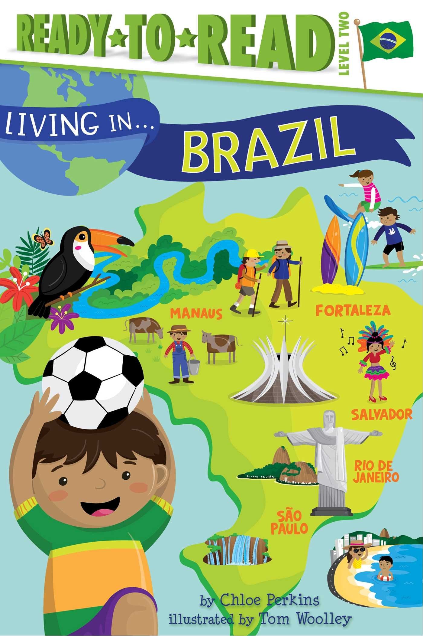 Ready To Read Level 2 - Living in Brazil - مستعد للقراءة المستوى الثاني - العيش في البرازيل