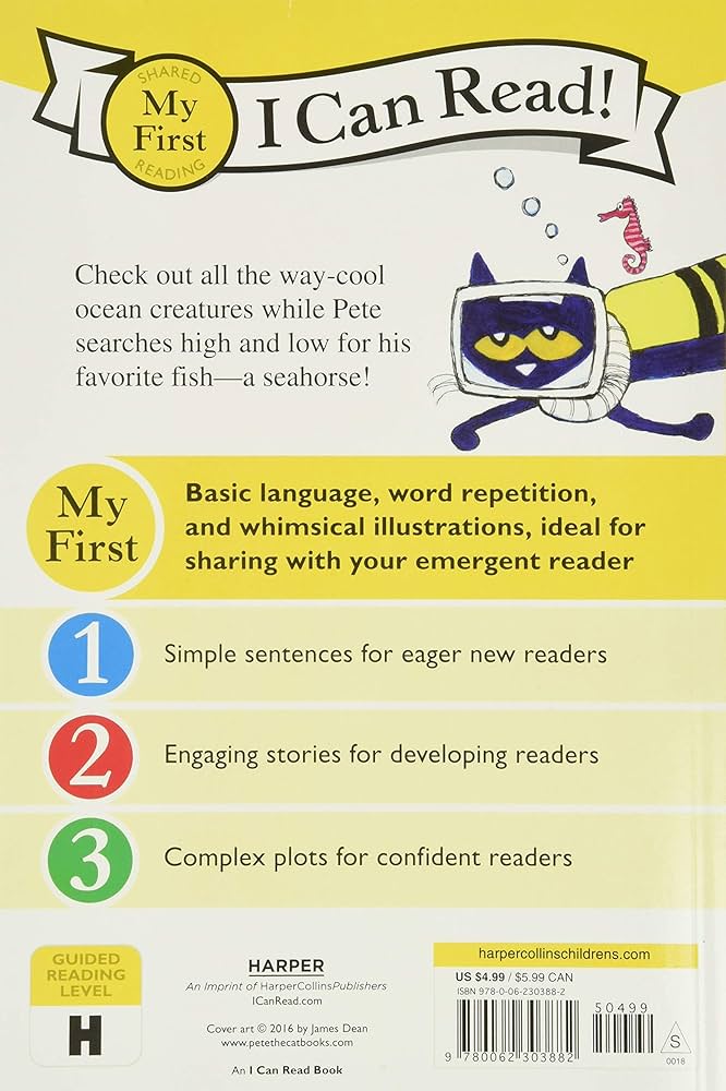 I Can Read! Pete The Cat - Scuba-Cat - My First Reading