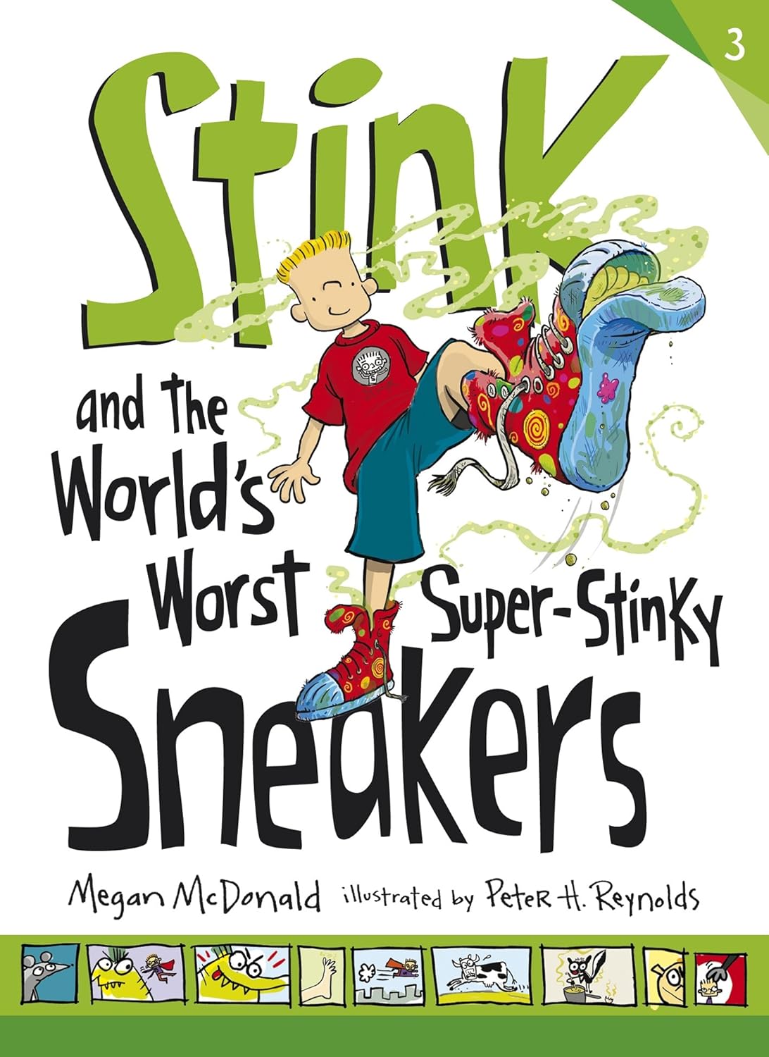 Stink #3 - Stink and the World's Worst Super-Stinky Sneakers - ستينك #3 - ستينك وأحقر أحذية رياضية في العالم