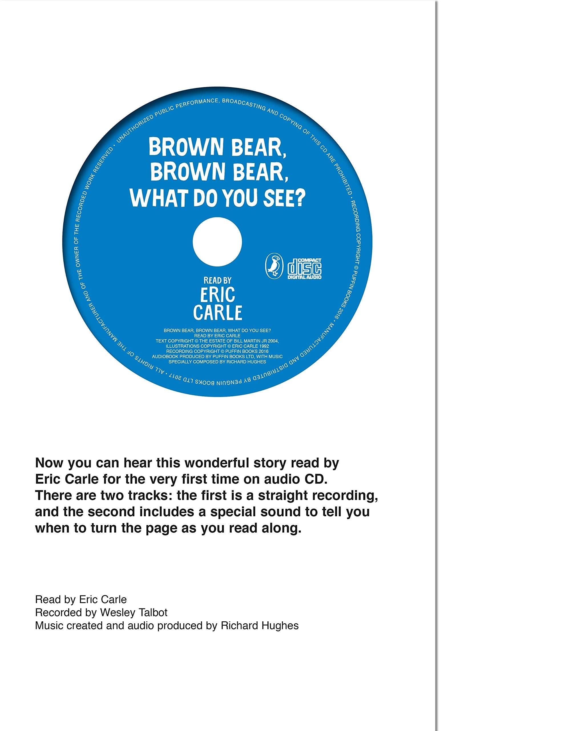 Brown Bear, Brown Bear, What Do You See? - With Audio CD - Spectrawide Bookstore