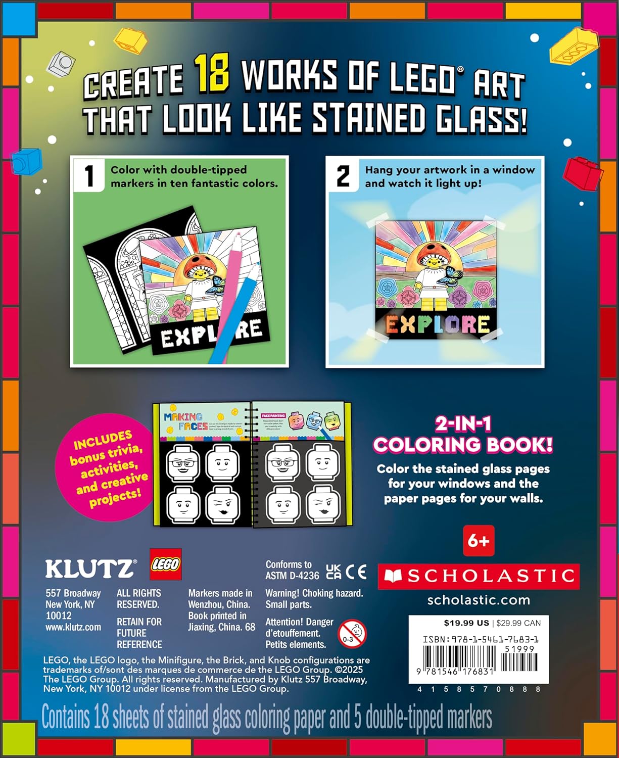 Klutz: Lego Stained Glass Art