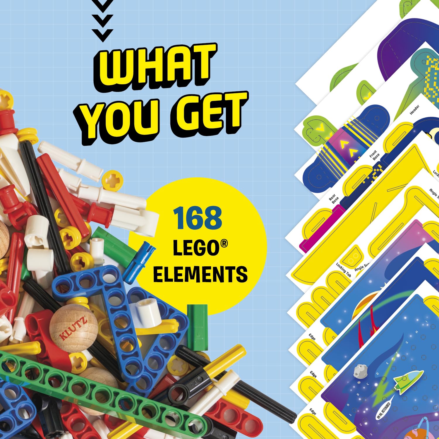 Klutz LEGO: Gravity Drop - صمم وابنِ سلسلة ردود فعل 2