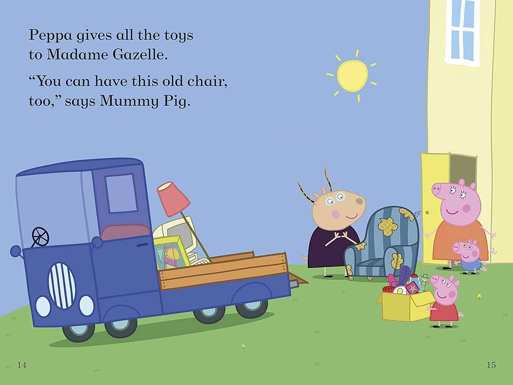 اقرأها بنفسك مع الدعسوقة - Peppa Pig - Daddy Pig's Old Chair
