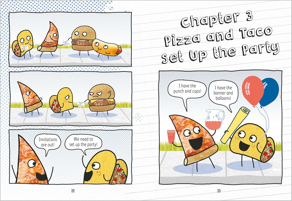 Pizza and Taco Graphic Novel #02: Best Party Ever!