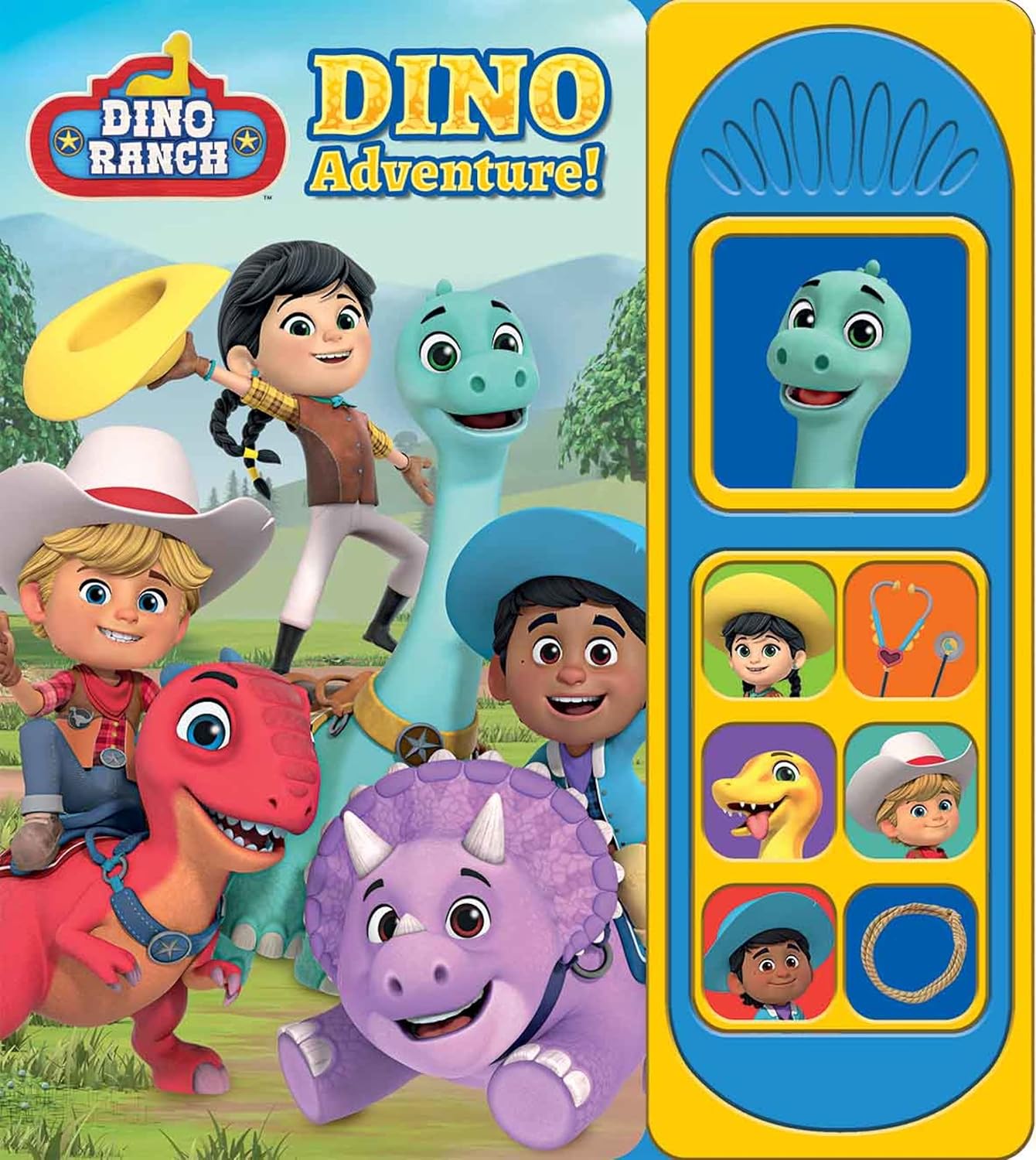 Dino Ranch - مغامرة الديناصورات! كتاب صوتي بسبعة أزرار