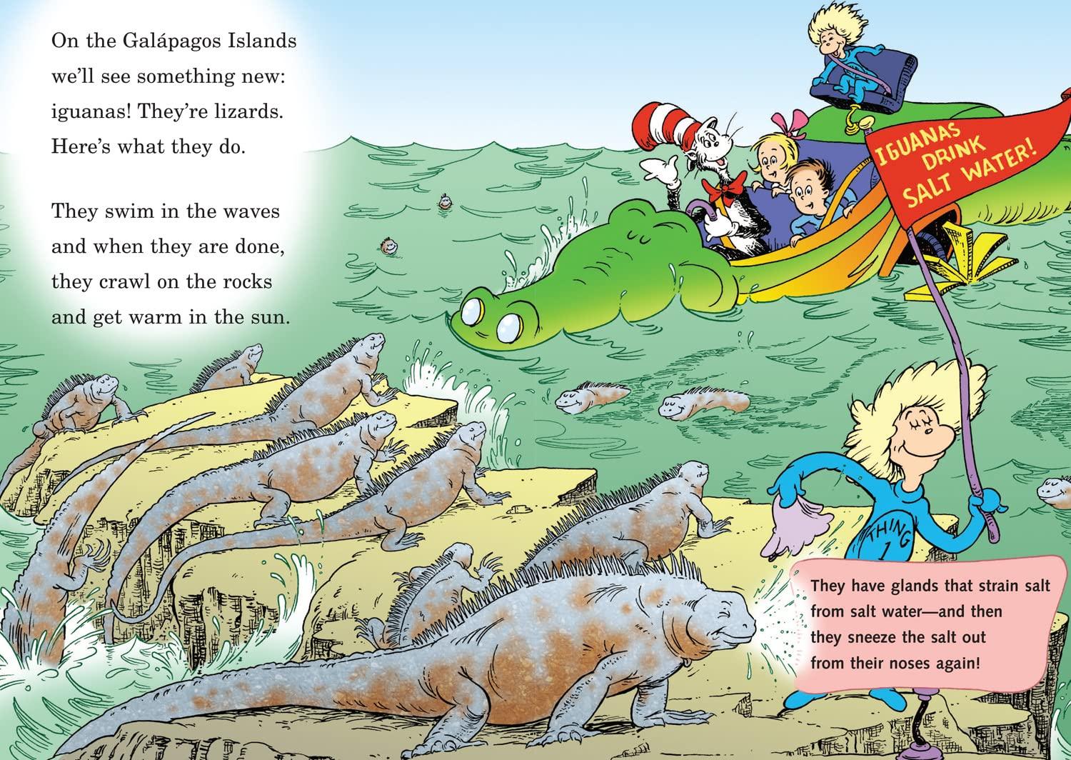 Cat in the Hat - Miles And Miles Of Reptiles: All About Reptiles - Spectrawide Bookstore