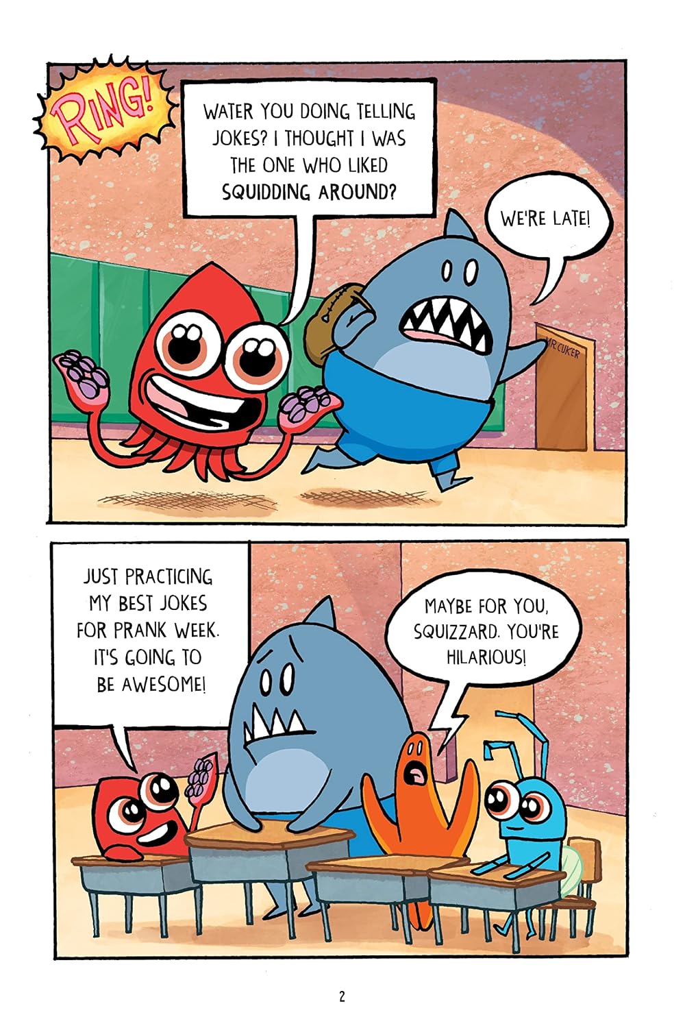Squidding Around - Prank You Very Much Graphic Novel #03 - Squidding حوالي - مزحة لك الكثير من الرواية المصورة #03