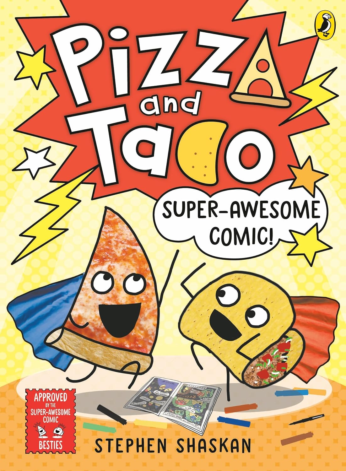 Pizza and Taco Graphic Novel #03: Super-Awesome Comic!