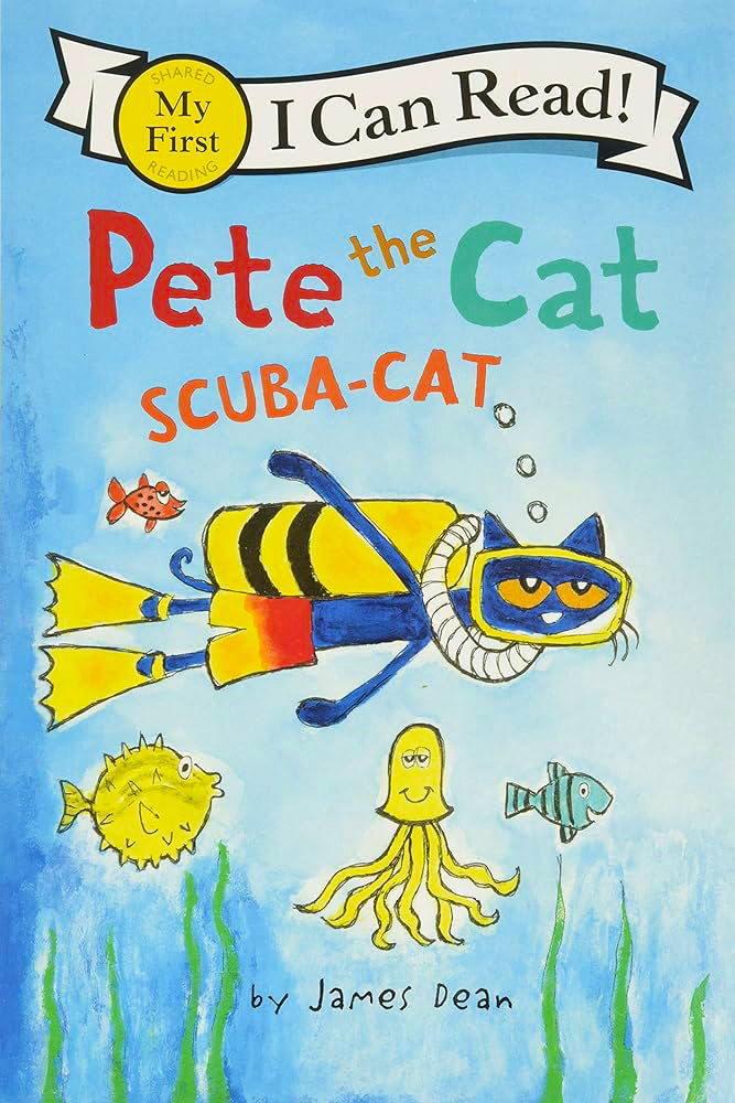 I Can Read! Pete The Cat - Scuba-Cat - My First Reading
