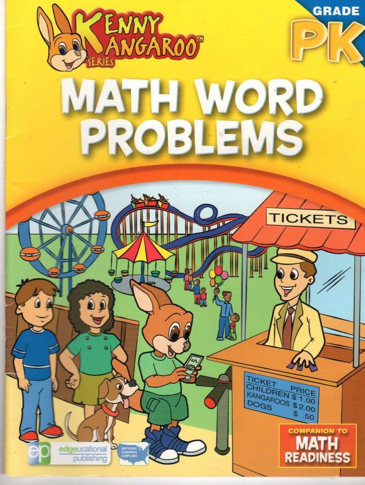 Kenny Kangaroo; Math Word Problems Grade PK