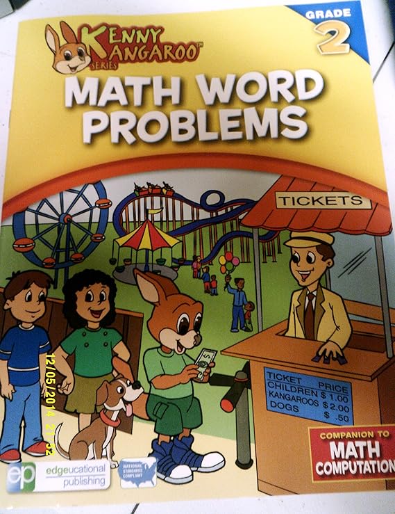 Kenny Kangaroo; Math Word Problems Grade 2