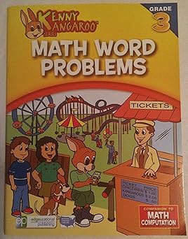 Kenny Kangaroo; Math Word Problems Grade 3 - كيني الكنغر؛ مسائل رياضية كلامية للصف الثالث
