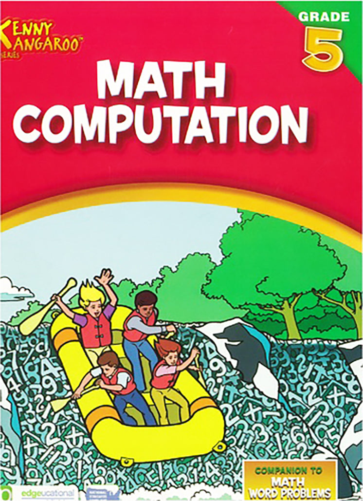 Kenny Kangaroo Math Computation Grade 5 - كنغر كيني للحساب في الرياضيات، الصف الخامس