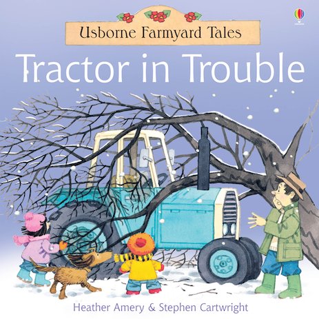 Usborne Farmyard Tales-Tractor في ورطة