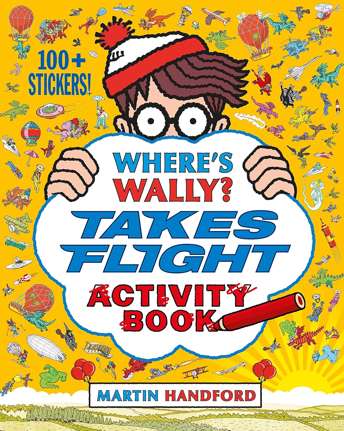 Where's Wally? Takes Flight  Activity Book - أين والي؟ يحلق في السماء كتاب أنشطة
