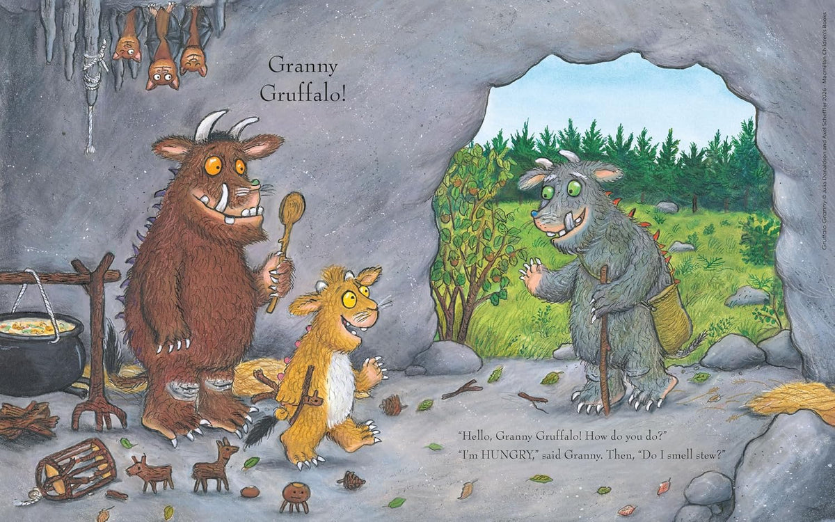 Julia Donaldson The Gruffalo: Gruffalo Granny - The brand new Gruffalo Picture Book Adventure 3 جوليا دونالدسون: غروفالو جوليا دونالدسون: غروفالو