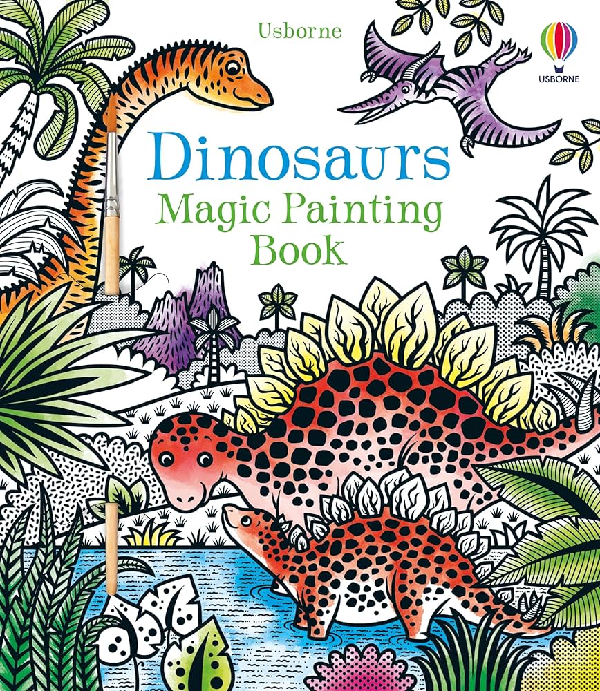 USBORNE - Dinosaurs Magic Painting Book