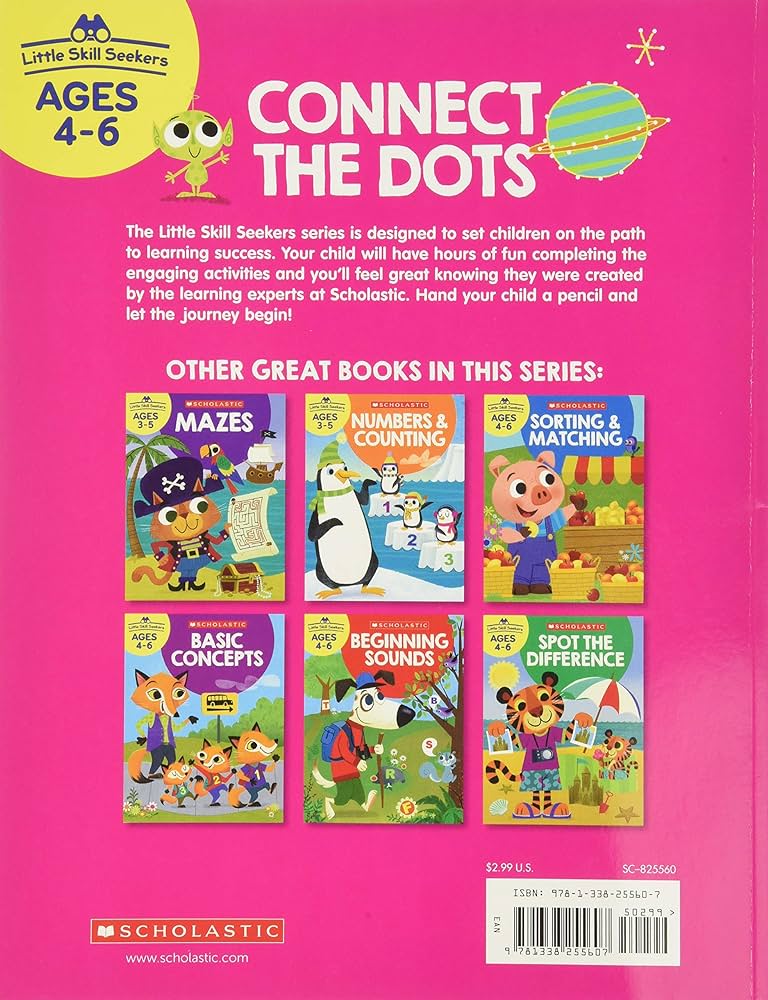 Little Skill Seekers - Connect the Dots Workbook