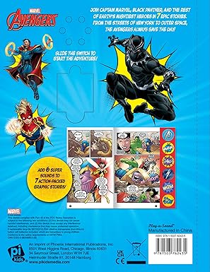 Marvel Avengers: Calling All Heroes! Action Sound Book - Graphics Novel