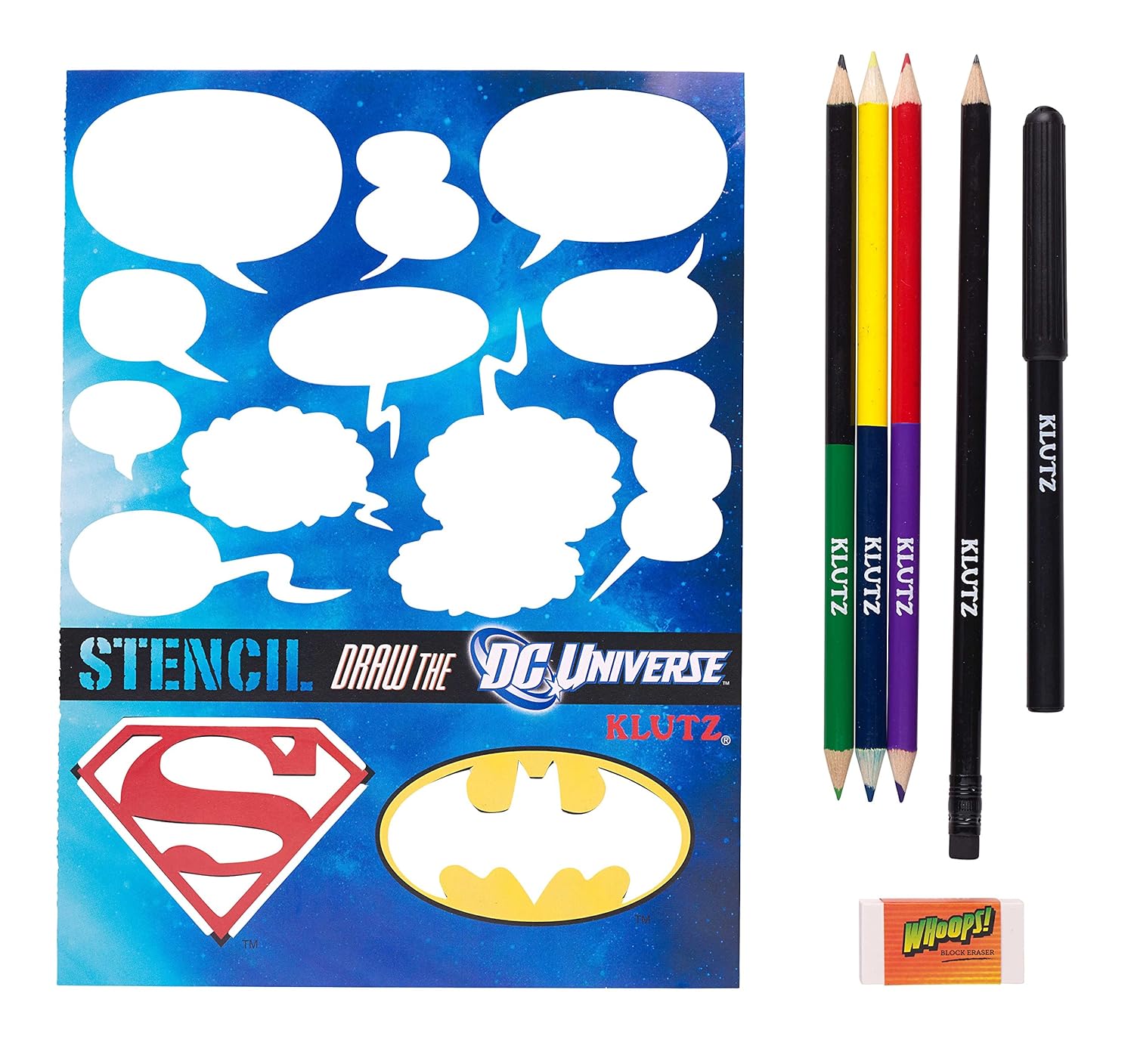 Klutz: Draw The DC Universe - Learn To Draw The Heroes And The Villains - أشياء غير تقليدية يمكن رسمها (التجليد الحلزوني)