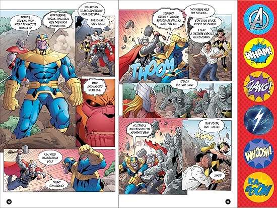 Marvel Avengers: Calling All Heroes! Action Sound Book - Graphics Novel