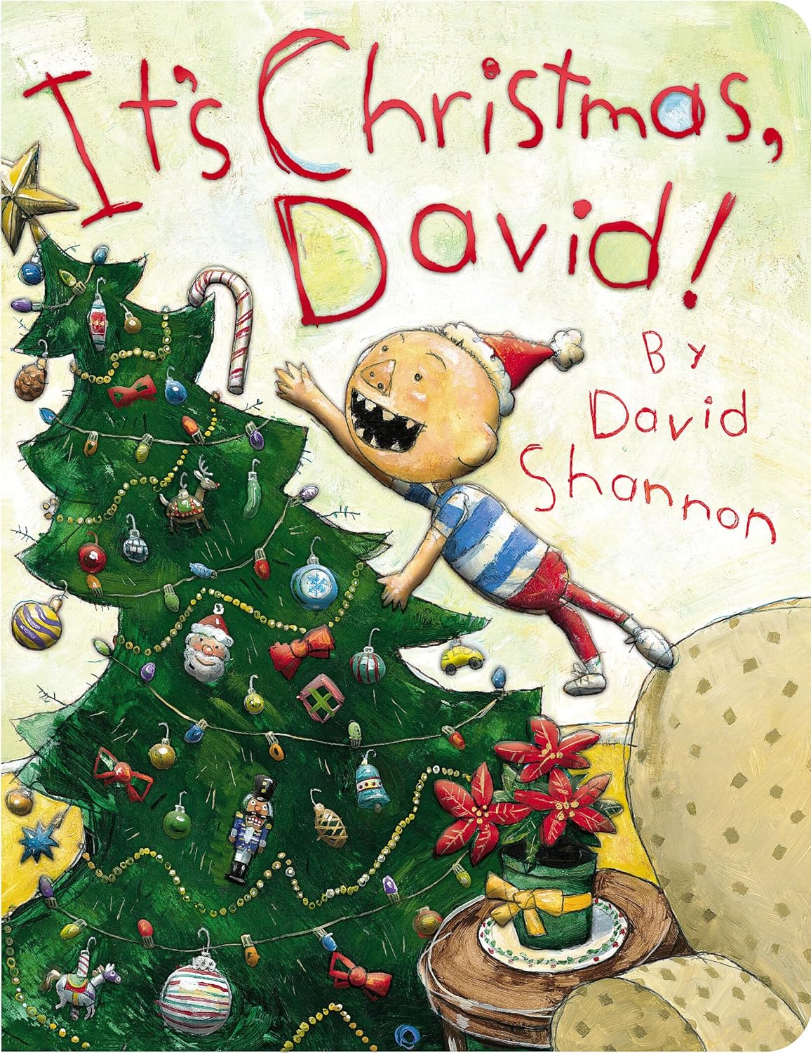 It's Christmas, David! Board book