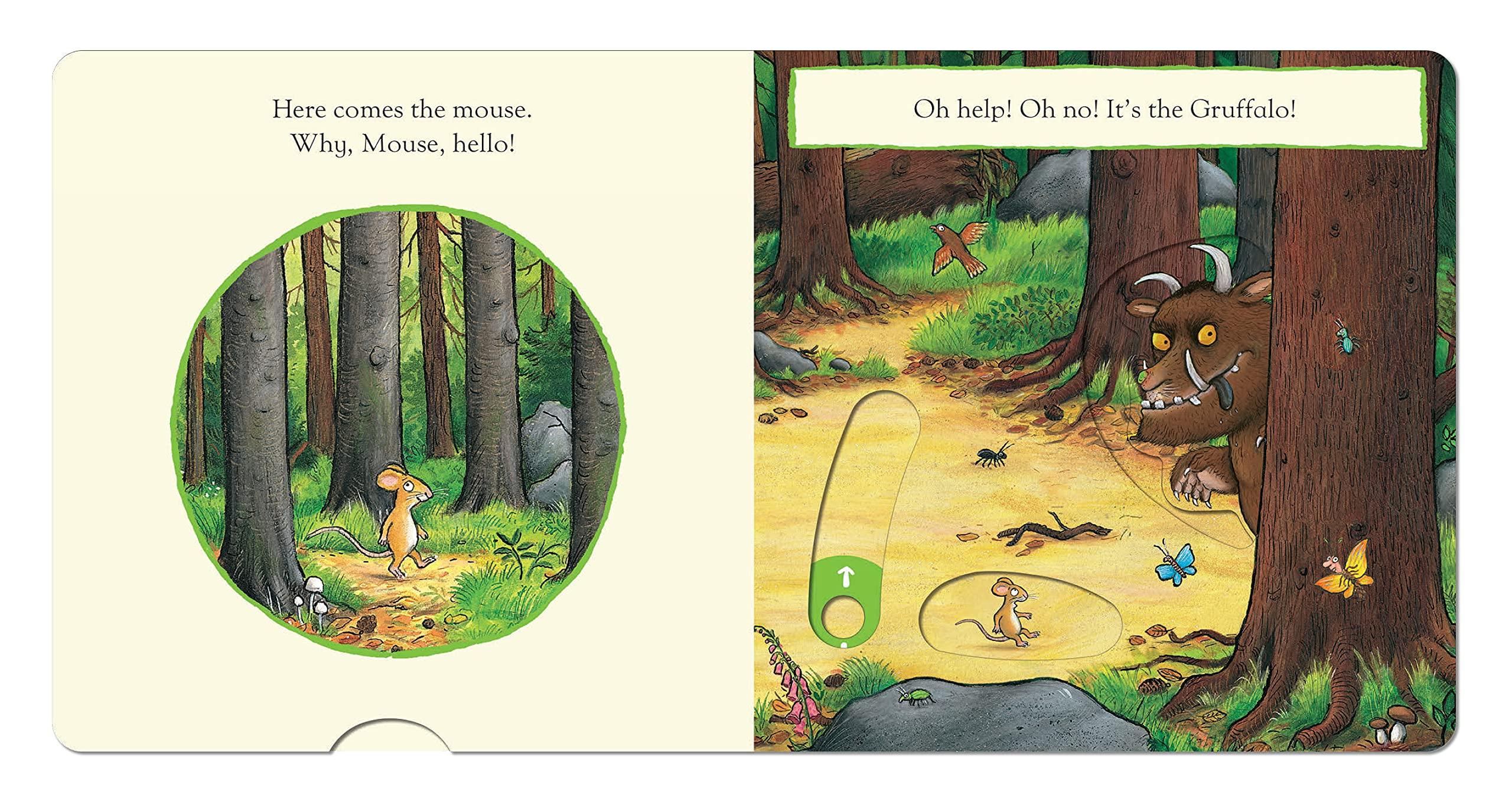 Julia Donaldson - The Gruffalo - A Push, Pull And Slide Book - Spectrawide Bookstore