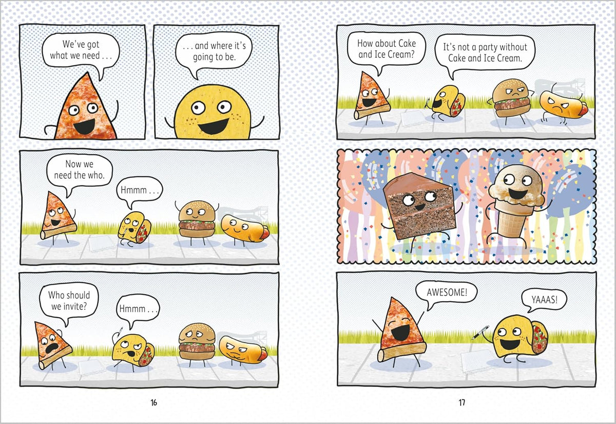 Pizza and Taco Graphic Novel #02: Best Party Ever!