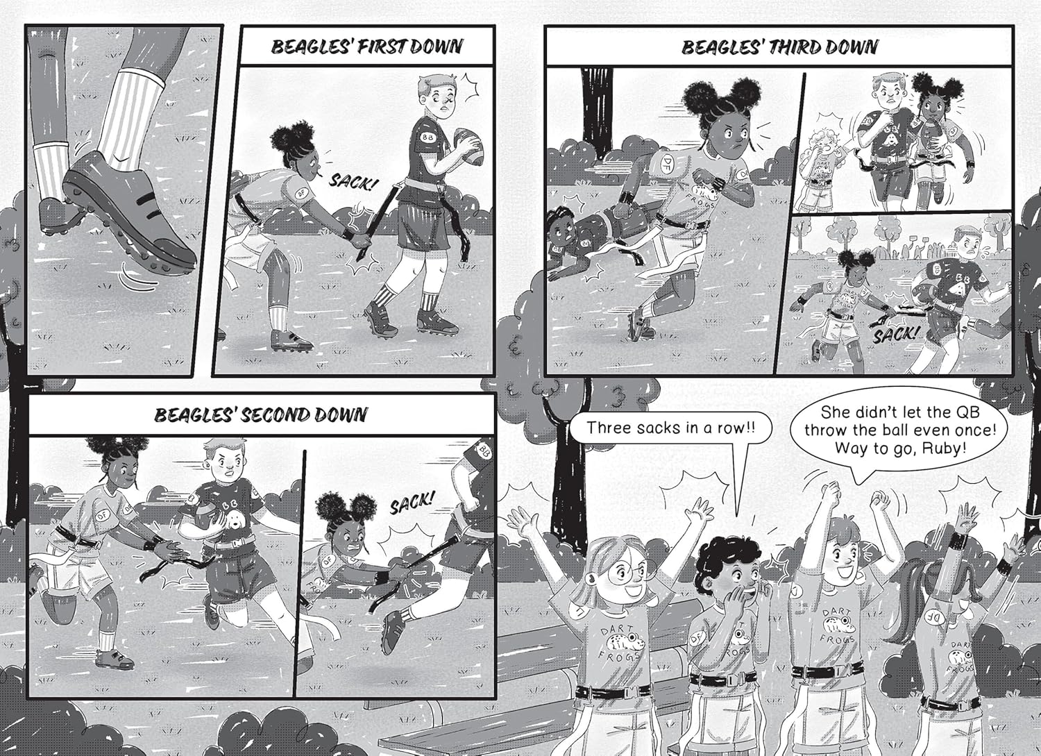 Sports Zone #01: Hut! Hut! Hike! - A Branches Book - المنطقة الرياضية #01: هيت! هيت! هايك! - كتاب من سلسلة برانشيز