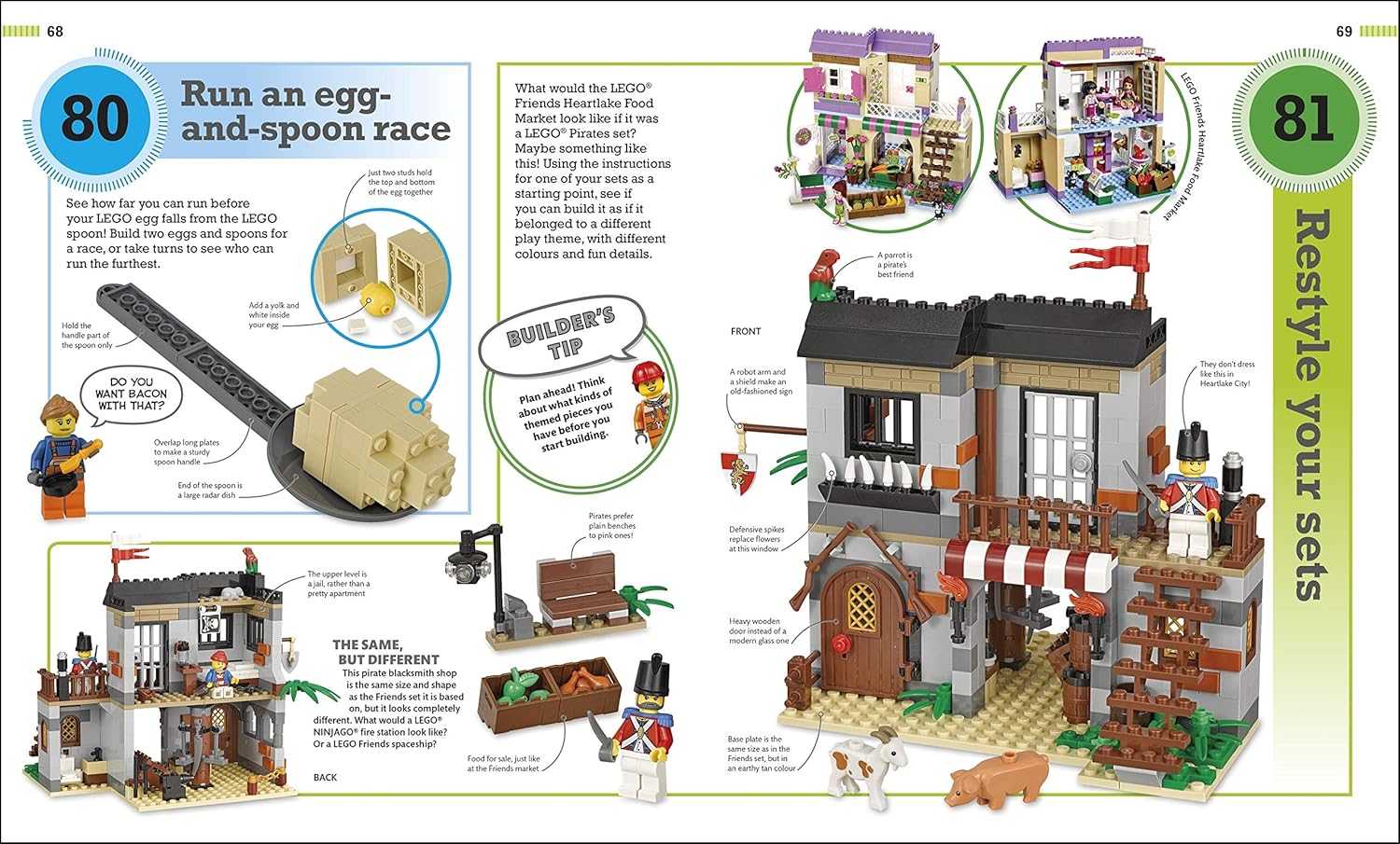 كتاب أفكار LEGO - يمكنك بناء أي شيء!