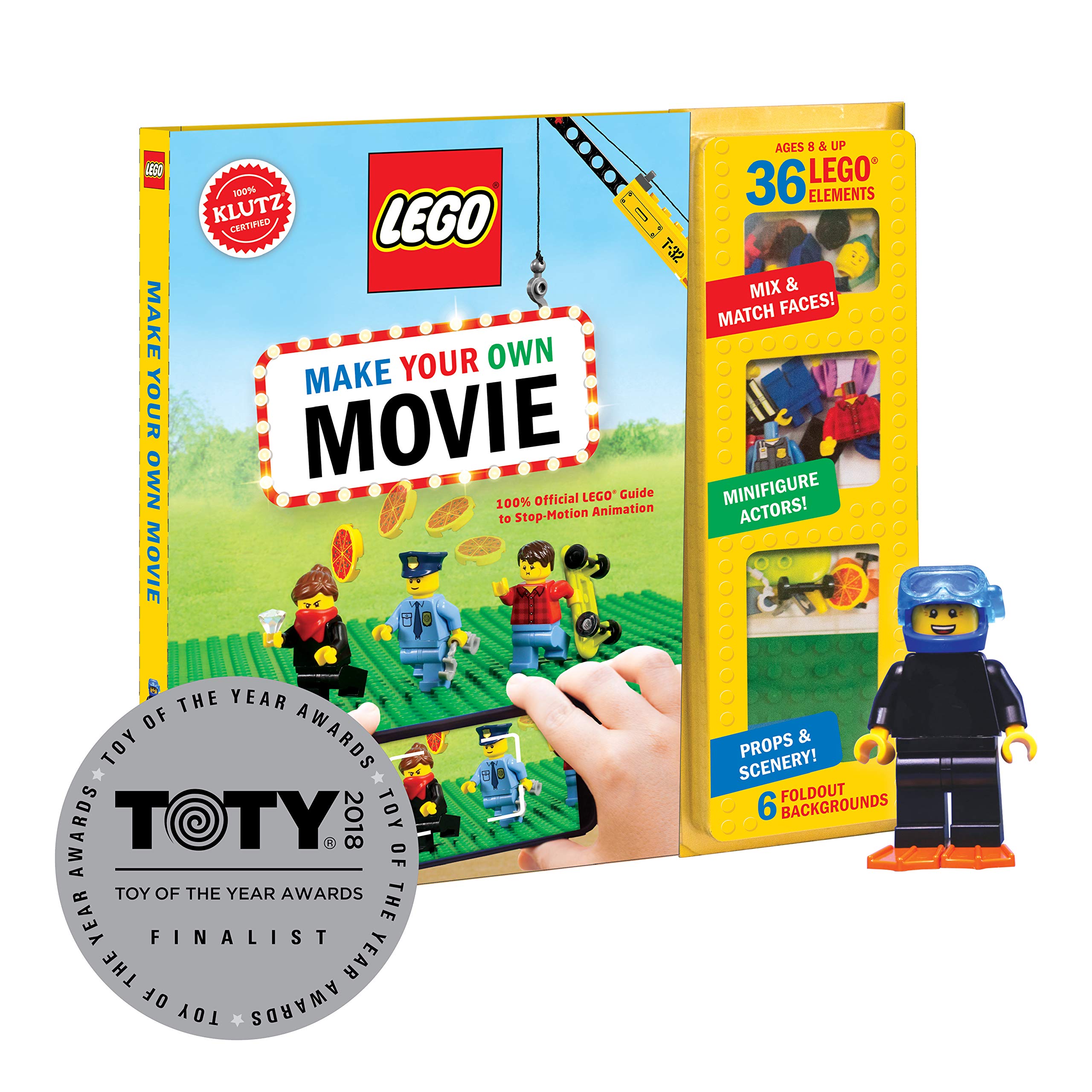 LEGO Make Your Own Movie - 100% Official LEGO Guide to Stop-Motion Animation