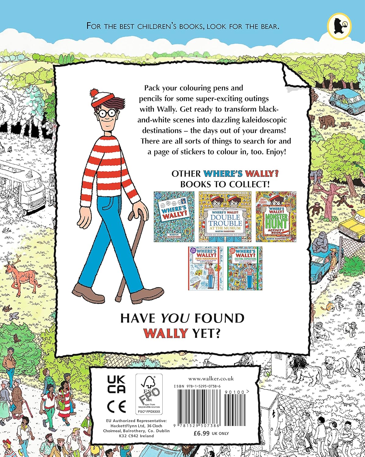 Where's Wally? Days Out - Colouring Book - أين والي؟ أيام في الخارج - كتاب تلوين