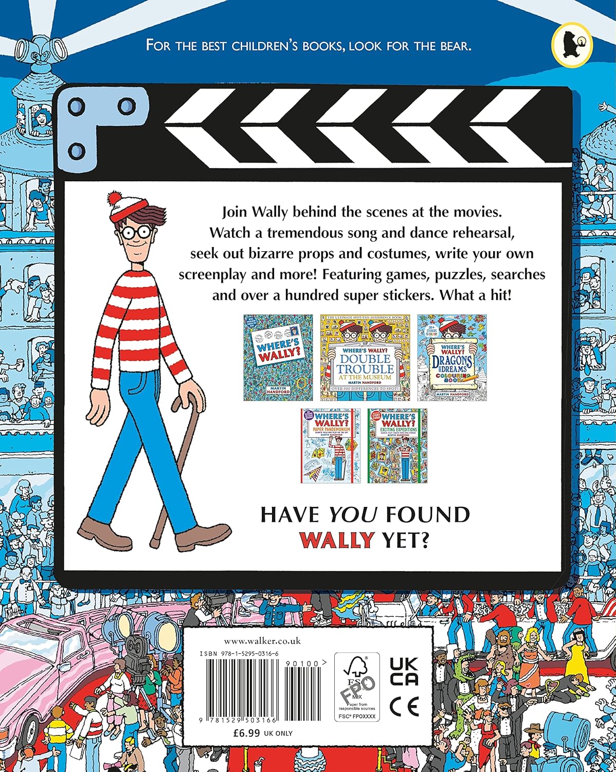 Where's Wally?  At the Movies Activity Book - أين والي؟ كتاب أنشطة في السينما