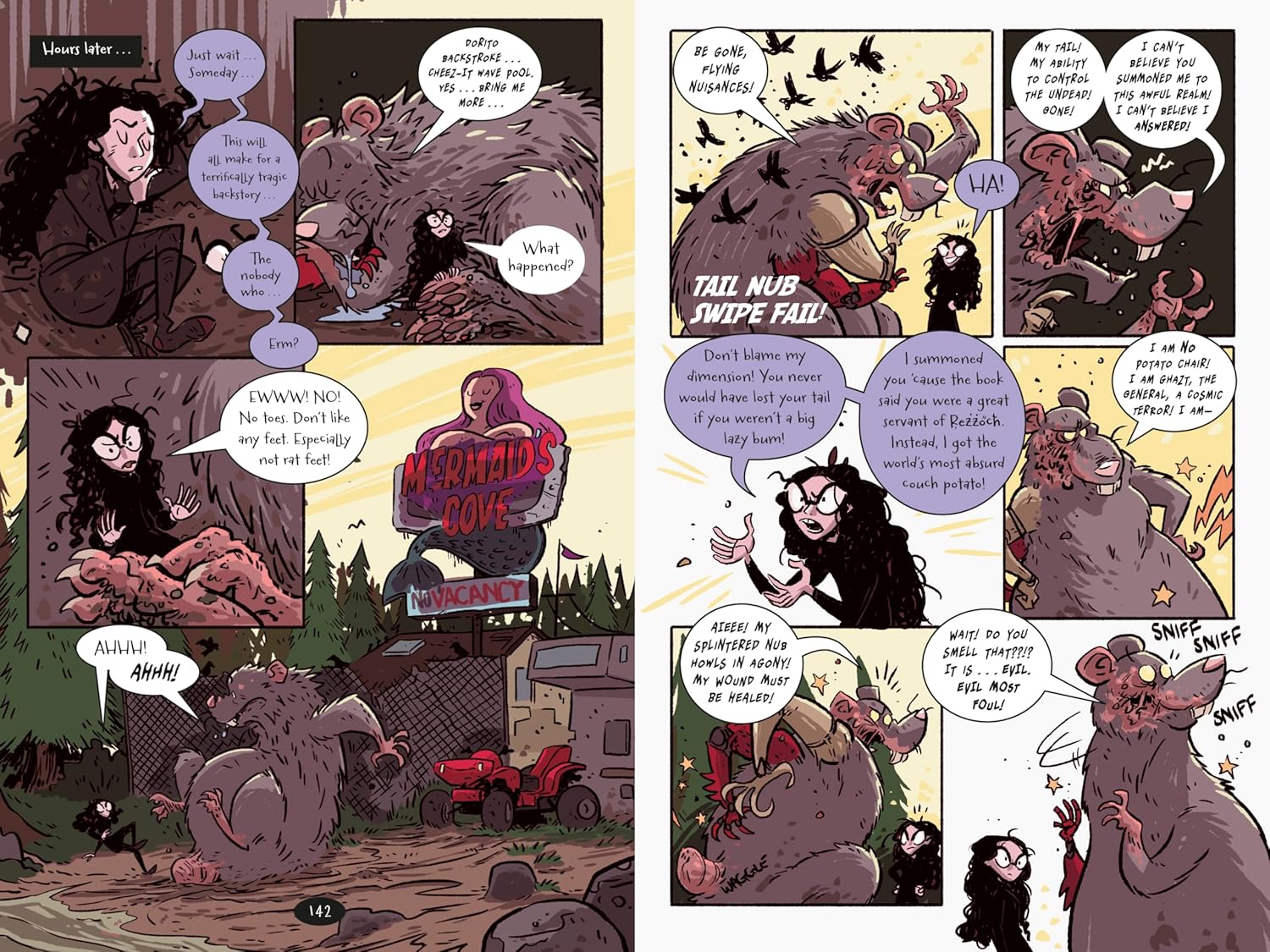 The Last Kids on Earth:  Thrilling Tales from the Tree House - (Graphic Novel Full Colour) - آخر الأطفال على الأرض وملك الكابوس