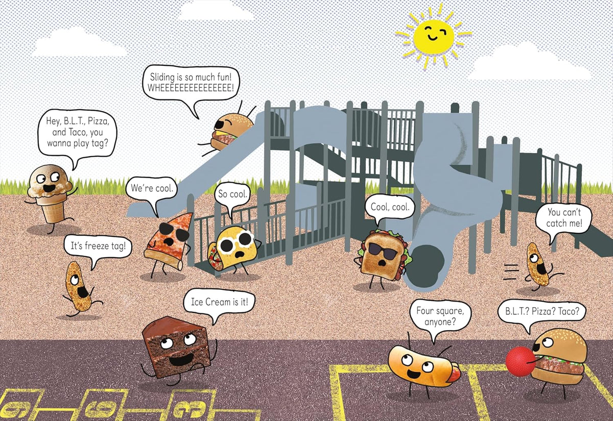 Pizza and Taco Graphic Novel #04: Too Cool for School!