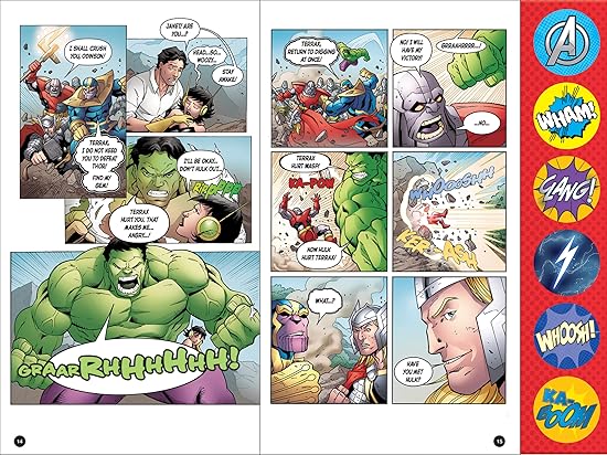 Marvel Avengers: Calling All Heroes! Action Sound Book - Graphics Novel