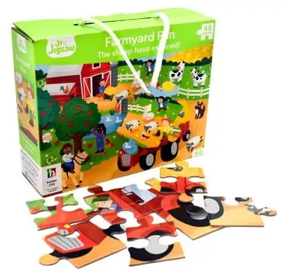Junior Jigsaw - Farmyard Fun - بانوراما الصغار - مرح المزرعة