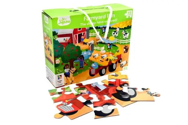 Junior Jigsaw - Farmyard Fun - بانوراما الصغار - مرح المزرعة