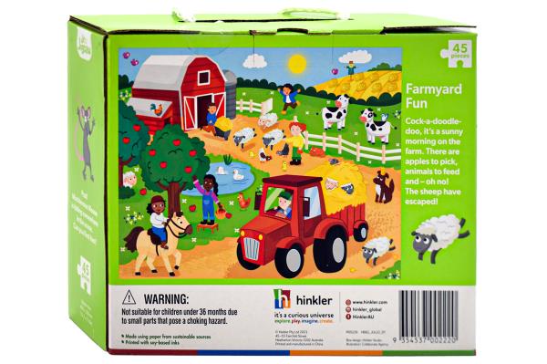 Junior Jigsaw - Farmyard Fun - بانوراما الصغار - مرح المزرعة