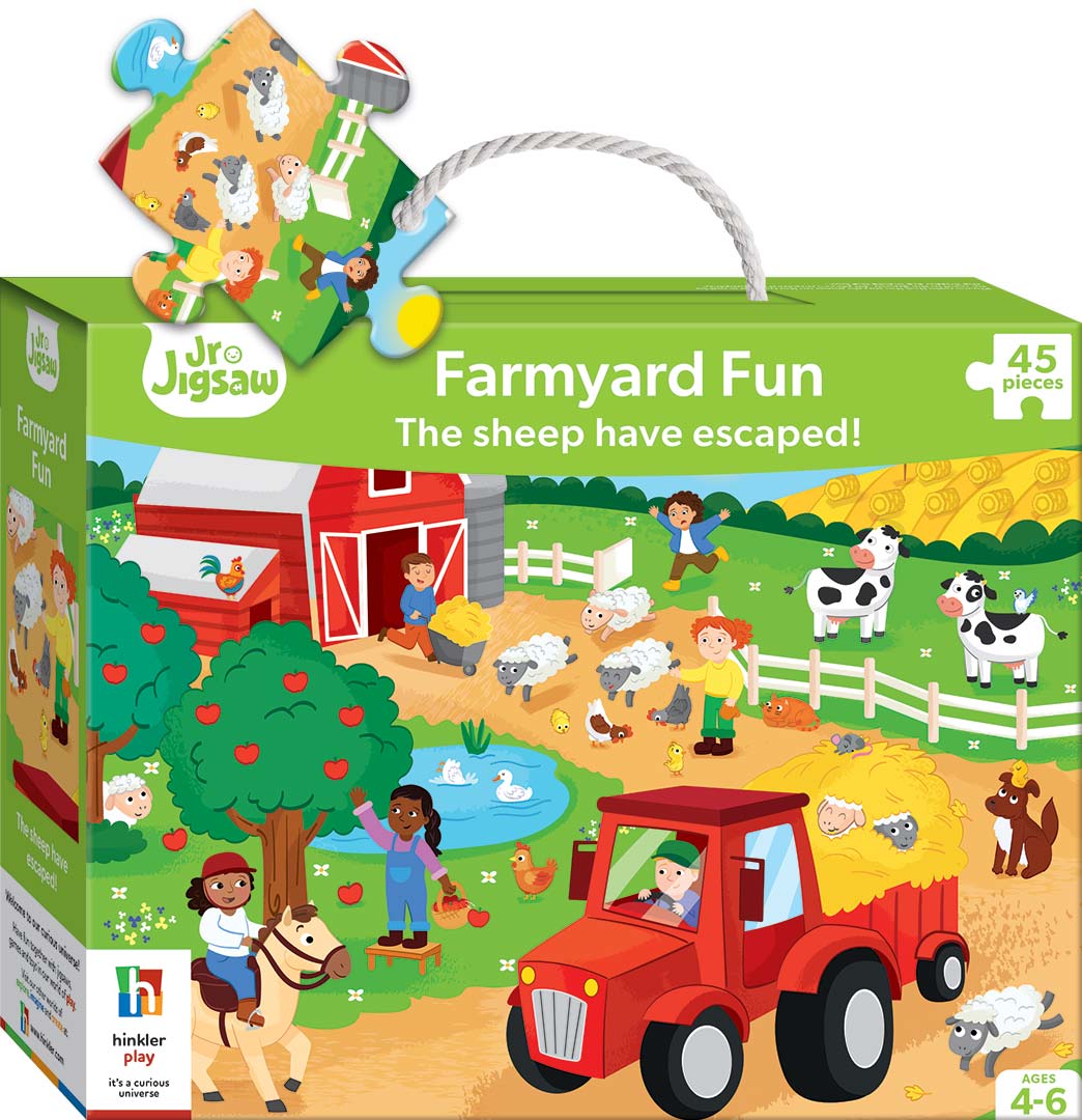 Junior Jigsaw - Farmyard Fun - بانوراما الصغار - مرح المزرعة