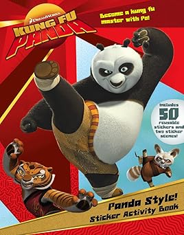 Kung Fu Panda – Panda Style!: Sticker Activity Book - كونغ فو باندا – بأسلوب الباندا!: كتاب أنشطة الملصقات