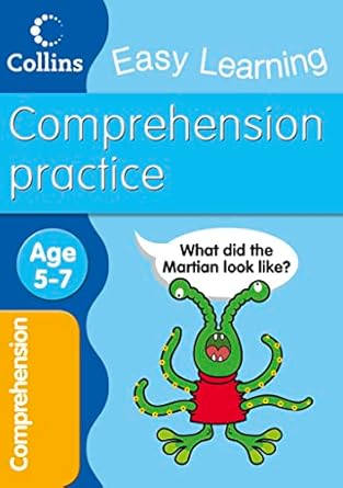 Collins Easy Learning; Comprehension Practice  Age 5-7 - كولينز إيزي ليرنينج؛ تدريب على الاستيعاب الفئة العمرية 5-7