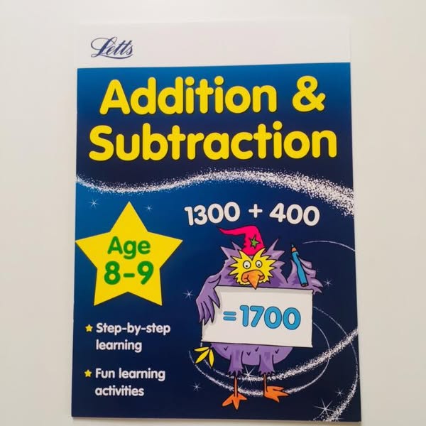 Letts: Addition & Subtraction - Age 8-9 - ليتس: الجمع والطرح - 8-9 سنوات